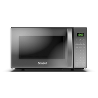 Micro-Ondas 23 Litros Com Função Marmita Inox Consul - Cms23ar 220V