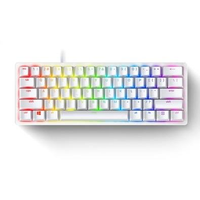 Teclado Óptico Mecânico Gamer Razer Huntsman Mini, Chroma, Razer Switch Red, USB Tipo-C, US, Mercurio Branco - RZ03-03390400-R3M1
