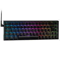 Teclado Mecânico Gamer Husky HailStorm, 65%, RGB, Switch Gateron Red, ABNT2, Preto - HTG002PTVR