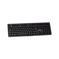 Teclado Gamer Mecânico Evolut Frame Mantis LED, Switch Azul, Customizável, ABNT2, Preto - EG218