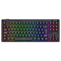 Teclado Magnético Gamer Redragon Otiim, TKL, RGB, 8000Hz, Rapid Trigger, Roda de Volume, Preto - K729RGB-M