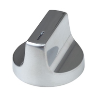 Botão Acendedor Cromado Para Fogão Brastemp - W10894262 W10894262