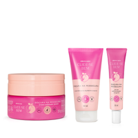 Combo Passou, Depilou: Creme Esfoliante 200g + Creme Depilatório 150ml + Sérum Uniformizador 30ml
