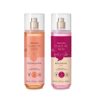 Combo Body Splash Cuide-se Bem: Pessegura 200ml + Beijinho 200ml