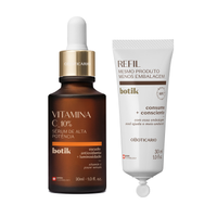 Combo Botik Vitamina C: Sérum de Alta Potência 30ml + Refil 30ml