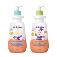 Combo Dr. Botica Cabelos Cacheados 3 ABC: Shampoo Infantil 400ml + Condicionador Infantil 400ml