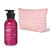 Combo Nativa SPA Orquídea Lumière: Body Splash 200ml + Nécessaire Premium