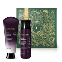 Combo Presente Nativa Spa Uva Merlot: Loção Corporal 180ml + Body Splash 200ml + Caixa Presenteável