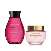 Combo Nativa Spa Ameixa: Crème Parfumèe Ultra Perfumado 200g + Óleo Corporal 200ml