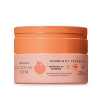 Creme Esfoliante de Bumbum Cuide-se Bem Bumbum de Pêssego 230g