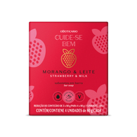 Kit Sabonetes em Barra Cuide-se Bem Morango e Leite 4x80g Cada