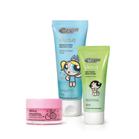 Combo Rotina Poderosa QDB As Meninas Super Poderosas:Gel de Limpeza Facial 100g + Hidratante Facial 40ml + Hidratante Labial 9g