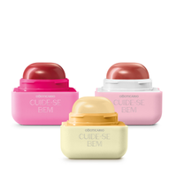 Combo Cuide-se Bem Quem Disse, Berenice?: Balm Labial Vinho 6,2g + Balm Labial Incolor 6,2g + Balm Labial Rosa 6,2g