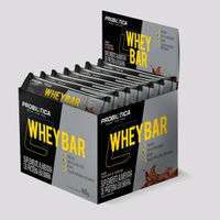 Barra de Proteína Probiótica Whey Bar 24 unidades
