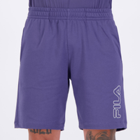 Bermuda Fila Outline Light Azul Marinho