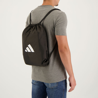 Bolsa de Ginástica Adidas Tiro Preta e Branca