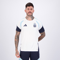 Camisa Adidas Argentina Treino 2026 Branca