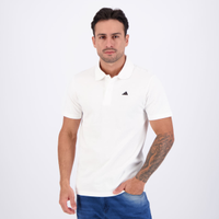 Camisa Adidas Polo Branca e Preta