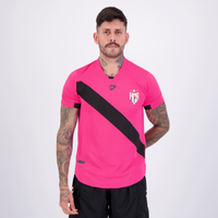 Camisa Dragão Premium Atlético Goianiense 2024 Rosa