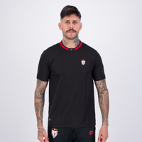 Camisa Dragão Premium Atlético Goianiense Concentração 2024 Preto