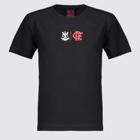 Camisa Flamengo Celebrar Infantil Preta