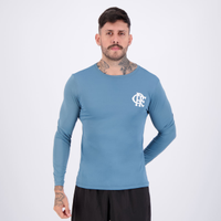 Camisa Flamengo Protection UV Manga Longa Azul
