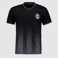 Camisa Grêmio Degradê Preta e Dourada