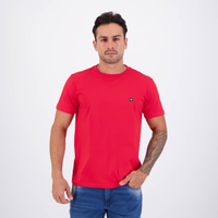 Camisa Hang Loose MC Mini Basic Vermelha