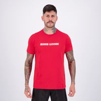 Camisa Hang Loose Retro Vermelha
