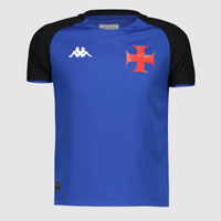 Camisa Kappa Vasco Treino Goleiro 2025 Juvenil