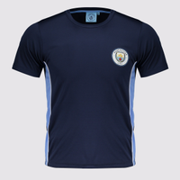Camisa Manchester City Shield Juvenil Marinho