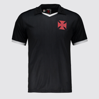 Camisa Polo Vasco Grito Preta