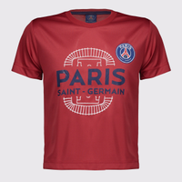 Camisa PSG Altcoin Infantil Vermelha