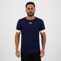 Camisa Puma Teamrise Marinho