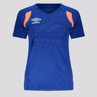 Camisa Umbro Diamond Relief Feminina Azul