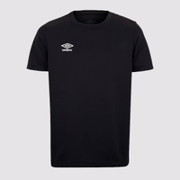 Camisa Umbro Legacy Juvenil Preta