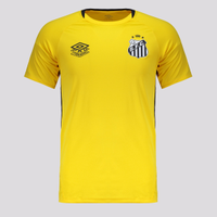 Camisa Umbro Santos Treino 2025 Amarela