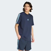 Camiseta Adidas 3 Listras SJ Marinho