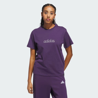 Camiseta Adidas Cozy Holiday Feminina Roxa