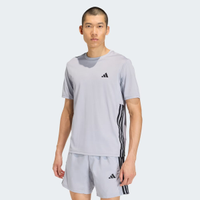 Camiseta Adidas Essentials 3 Listras Cinza