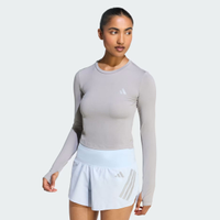 Camiseta Adidas Essentials Manga Longa Feminina Cinza