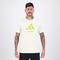 Camiseta Adidas Flamengo SZN Off White