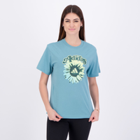 Camiseta Adidas Floral Feminina Verde