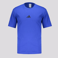 Camiseta Adidas Small Logo Tee Azul