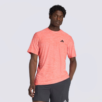 Camiseta Adidas Treino Alongamento Essentials Rosa