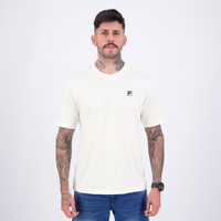 Camiseta Fila Comfort Biella Union Classics Off White e Preta