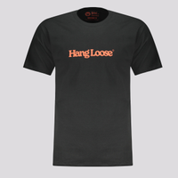 Camiseta Hang Loose Typo Preta
