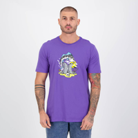 Camiseta Hurley Bedrock Roxa