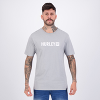 Camiseta Hurley Square Cinza