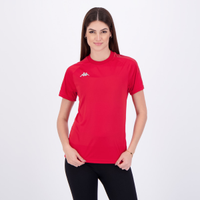 Camiseta Kappa Athens Feminina Vermelha